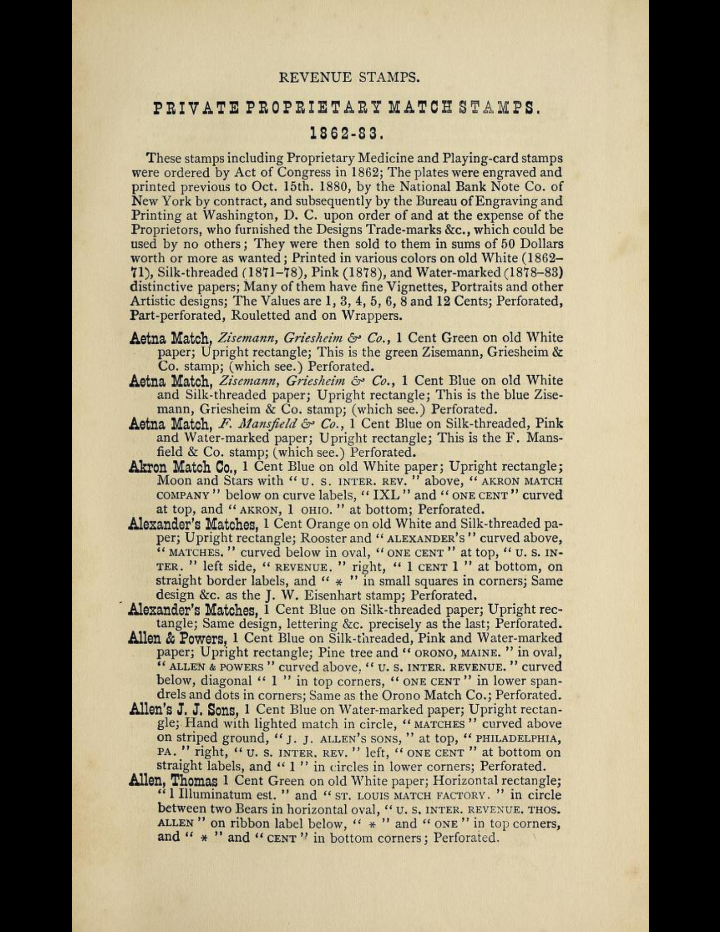 1893 United States Internal Revenue Stamp eBook Reference Guide - Handbook And Checklist - Oscar Scarlett - William E Scarlett - Philadelphia PA - Digital Download File - PDF ePub Mobi