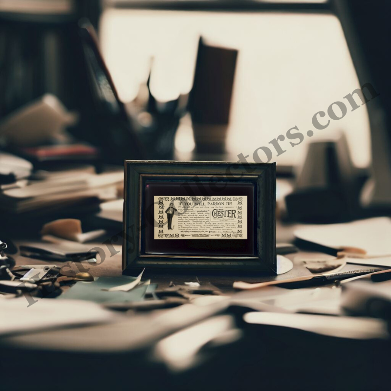 1894 Chester Suspender Company Print Advertisement Clipping - 7 Decatur Avenue Roxbury Massachusetts - Gilded Age - Men's Fashion - Ready For Framing