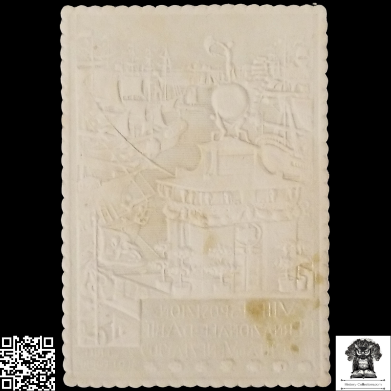 1909 8th International Art Exhibition Venice Italy Cinderella Poster Stamp - Maritime - Sculptural - Architectural