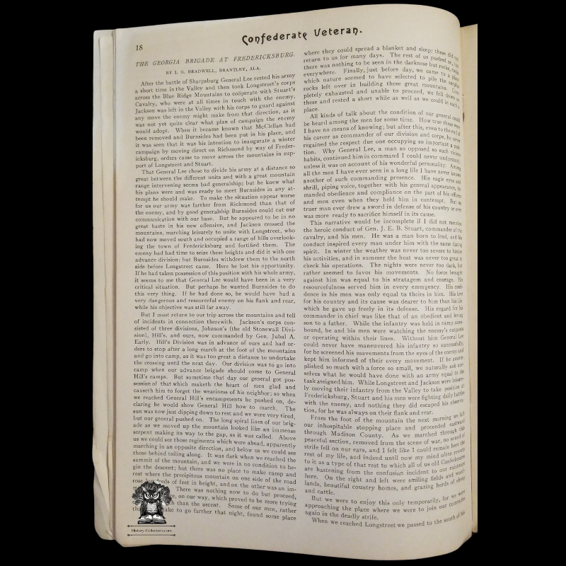 1922 Confederate Veteran Magazine - American Civil War - Confederate States Army - Nashville Tennessee - January Issue Volume XXX