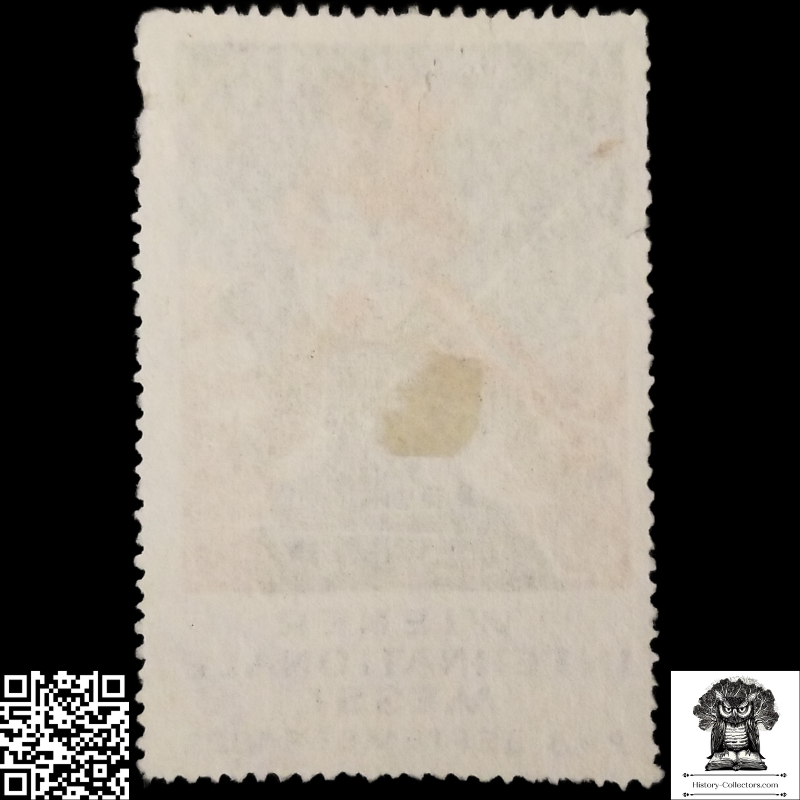 1923 Vienna International Trade Fair Austria Cinderella Poster Stamp - Post WWI Economic Recovery