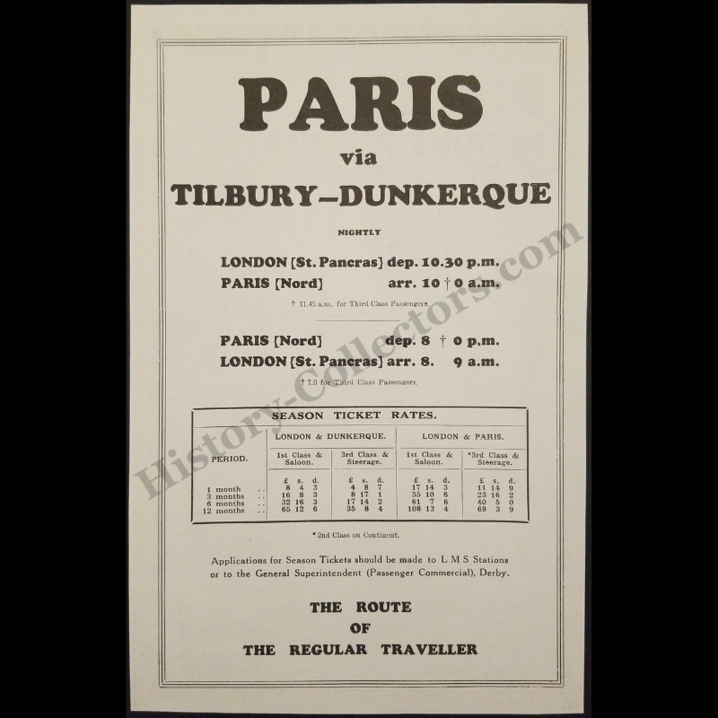1929 Southern Railway Of England Southampton Docks Print Advertisement Clipping - London, Midland And Scottish Railway (LMS) Print Advertising Clipping - Ready For Framing