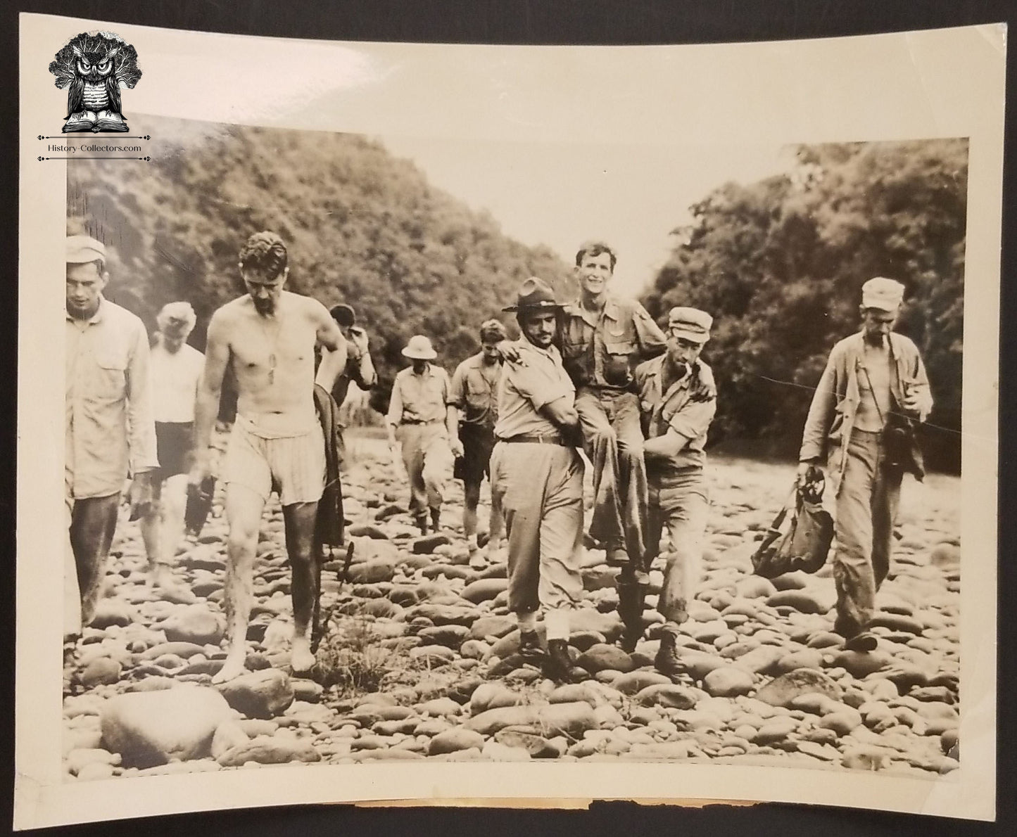 1944 WWII ACME Telephoto Press Release - Lost In Jungle Naga Burma - Disabled P-51 - Lt GM Collins New Orleans LA - Major MK O'Heeran Houston TX - Lt Glenn J Lateman East Cleveland OH