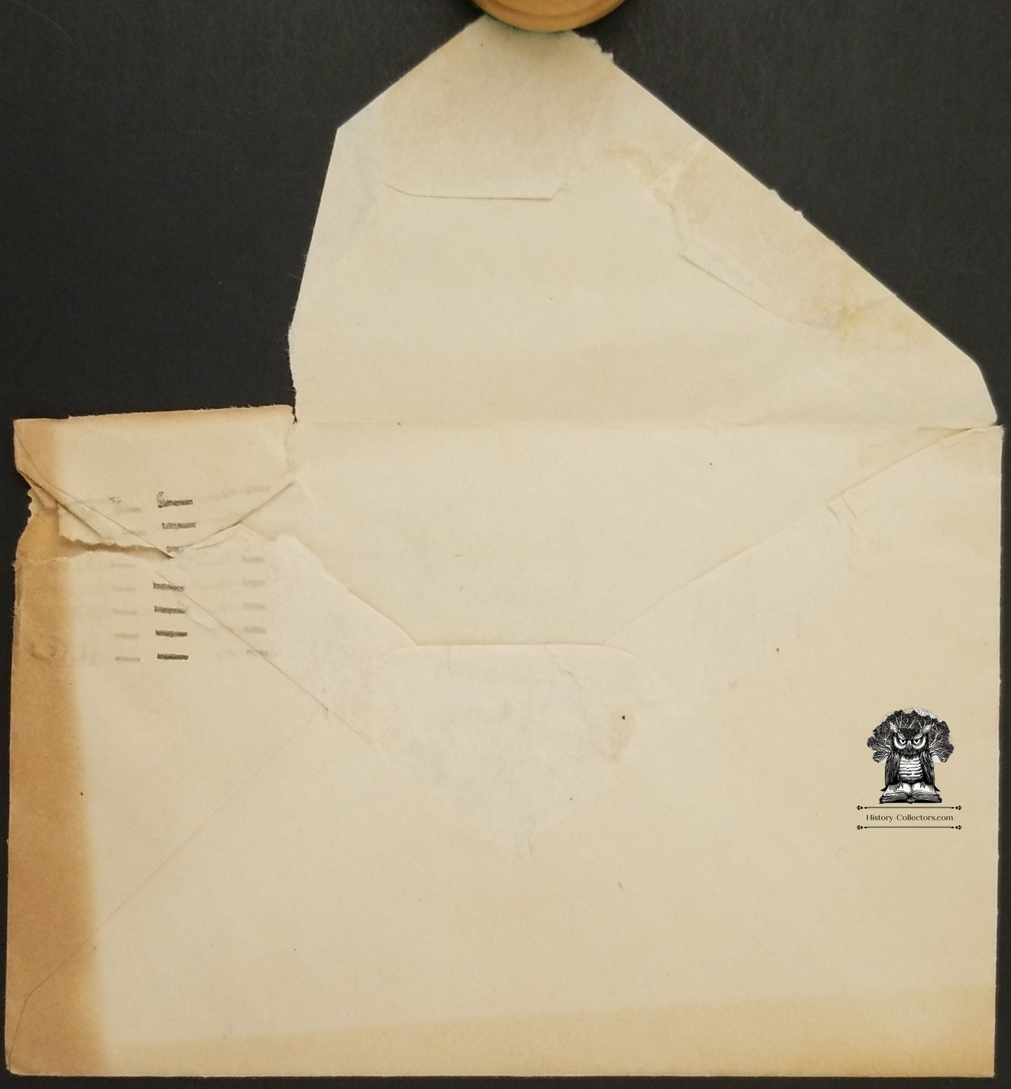1945 WWII Era Personal Letter Los Angeles CA Postal Cancel Victory Eagle Stamp