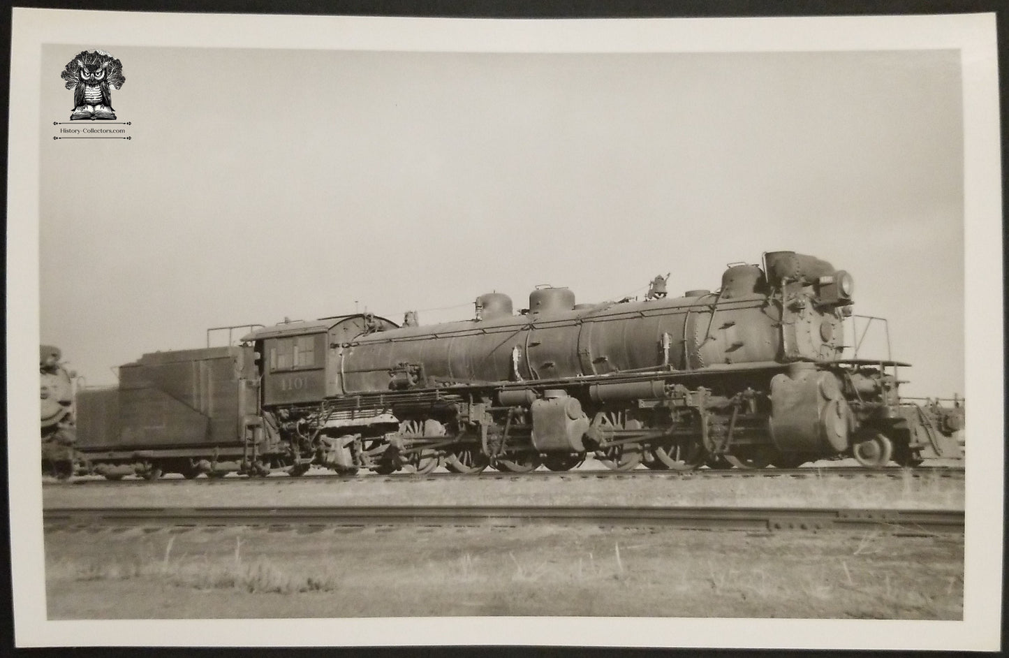 1948 RPPC Picture Postcard - CB&Q Railroad Steam Engine Train 4101 - Denver Colorado - Kindig Photographer
