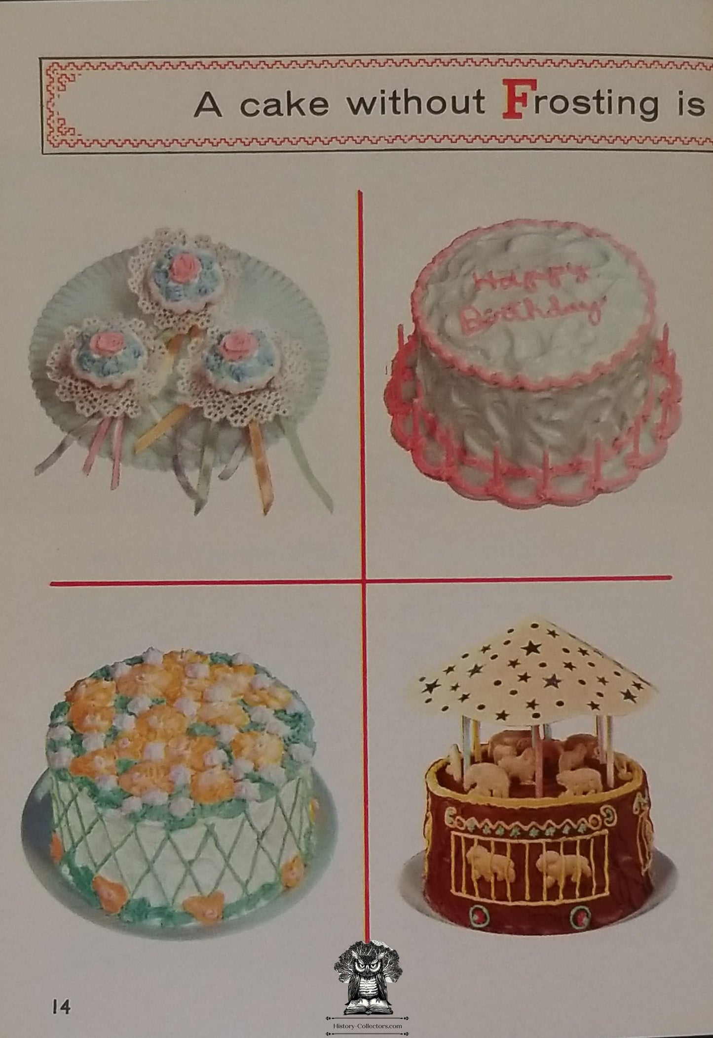 1958 Betty Crocker Frosting Secrets Cookbook - How To Piping Baking Cakes