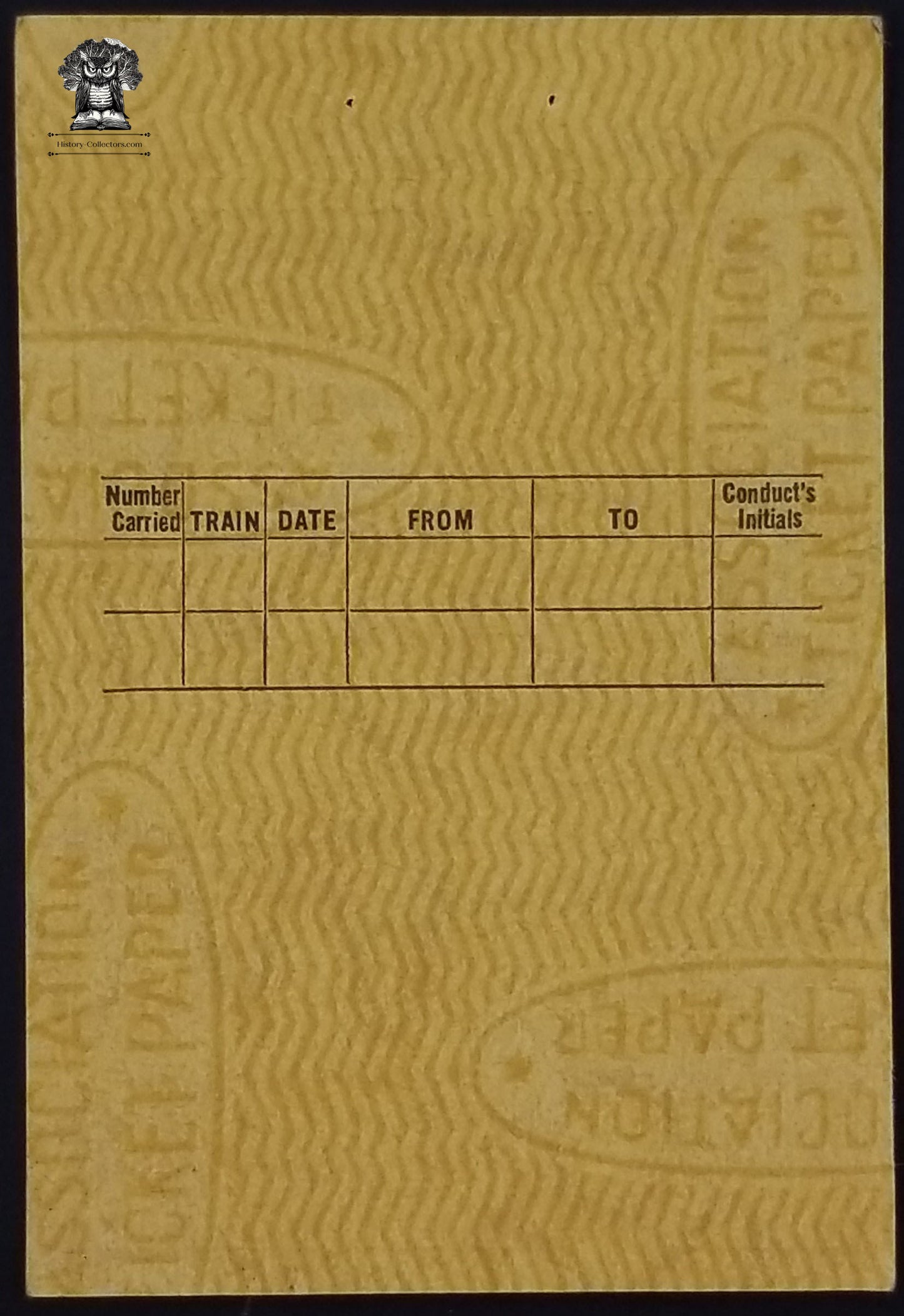 1960s Pennsylvania Railroad Exchange Ticket PRR Penn Station Hudson Terminal