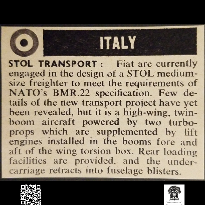 1962 Italy's Contribution To NATO's Military Infrastructure News Clipping - Cold War - Ready For Framing