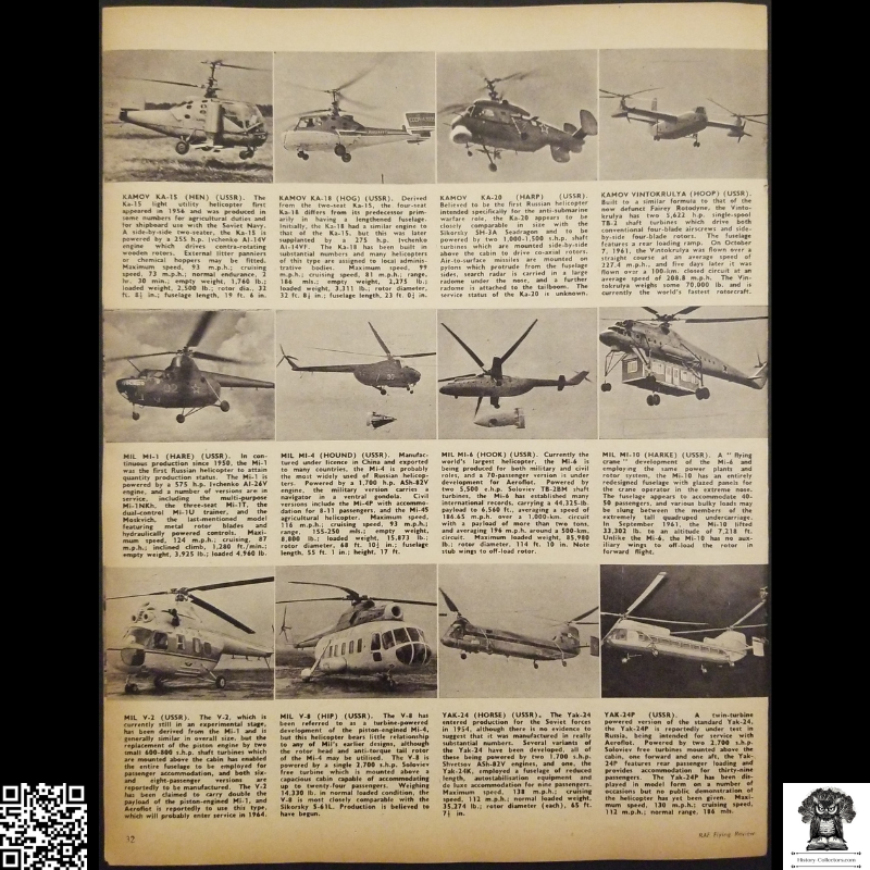 1962 Royal Air Force Flying Review Published Release 1963 VTOL Directory - Aviation Engineering - Cold War - NATO - England - Research Reference