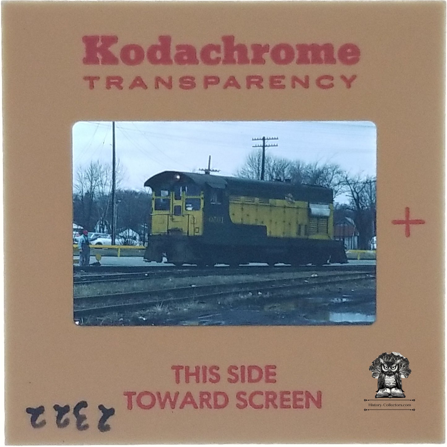 1975 Chicago & North Western Transportation Company - C&NW - Freight Engine 1050 Railroad Train Slide