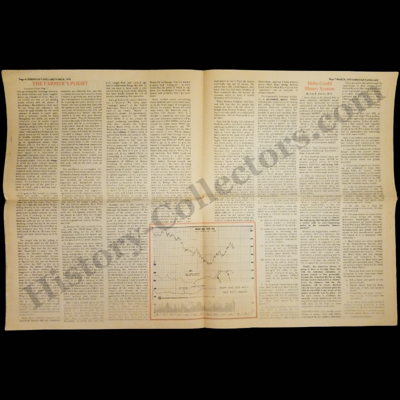 1978 Christian Vanguard Newspaper - New Christian Crusade Church - Metairie Louisiana - Far-Right Ideology - Anti-Zionism - Issue #75 - March