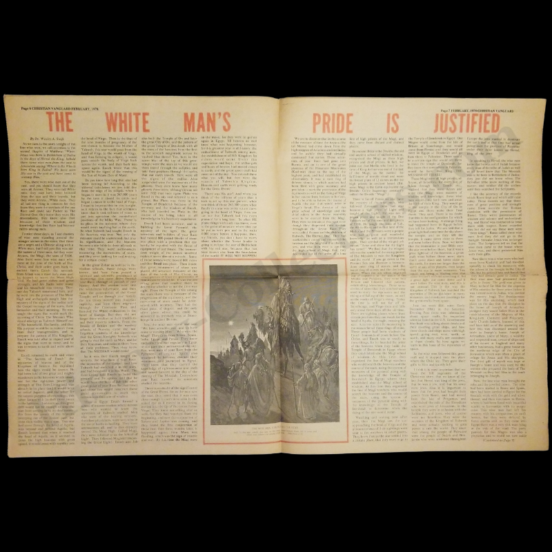 1978 Christian Vanguard Newspaper - New Christian Crusade Church - Promotional Sample Issue - No. 74 - February