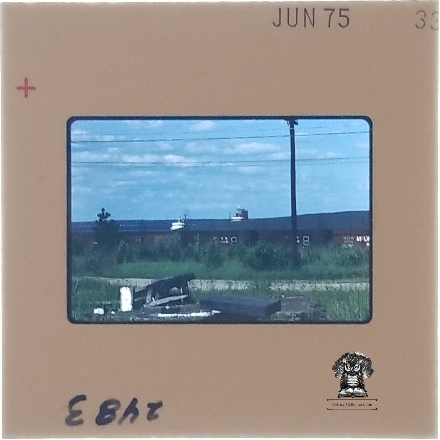 1978 Railroad Train Slide - Kodak Kodachrome