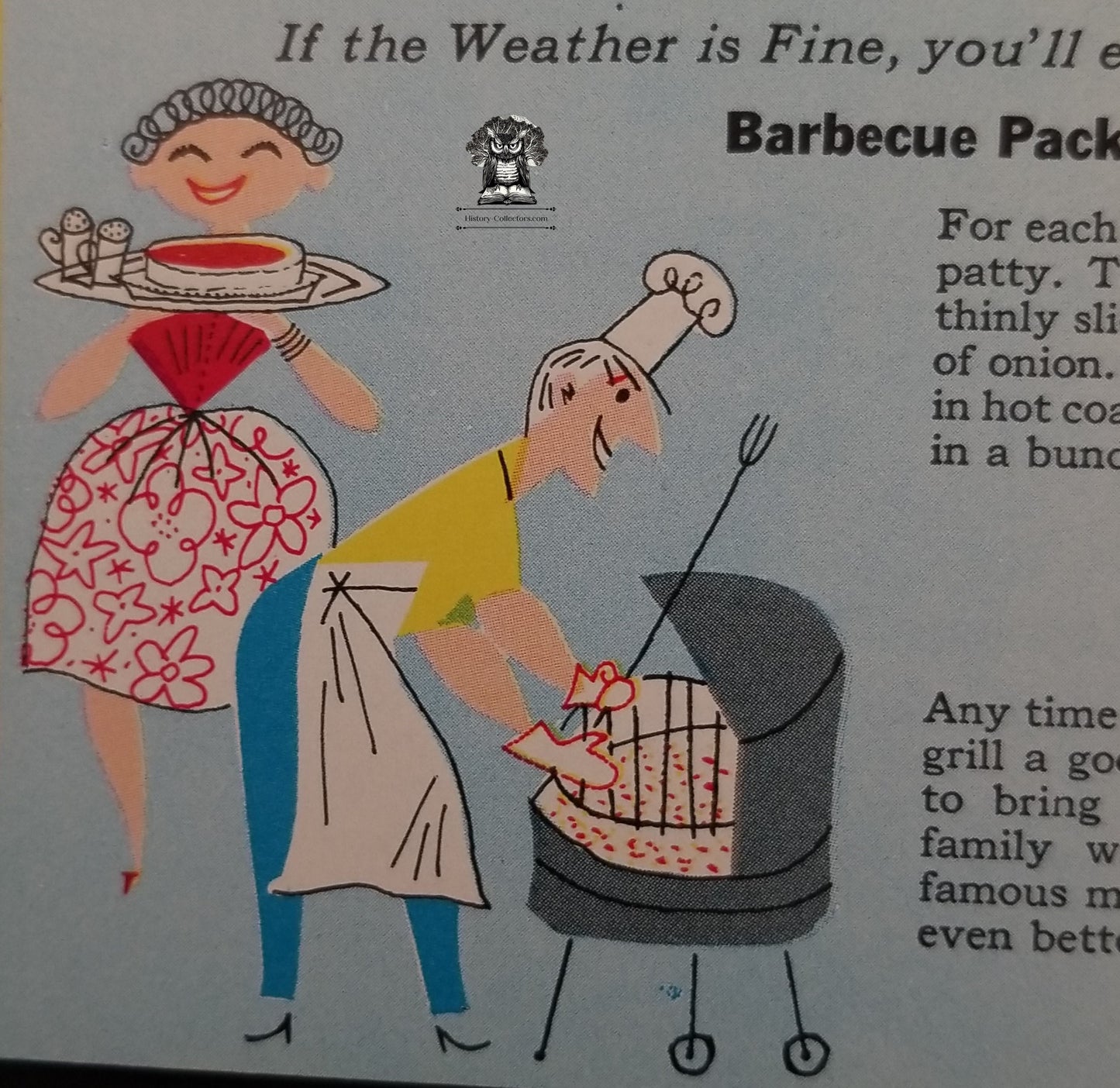 A1 Steak Sauce Recipe Advertising Booklet Pamphlet - Heublein Atomic Mid Century Modern
