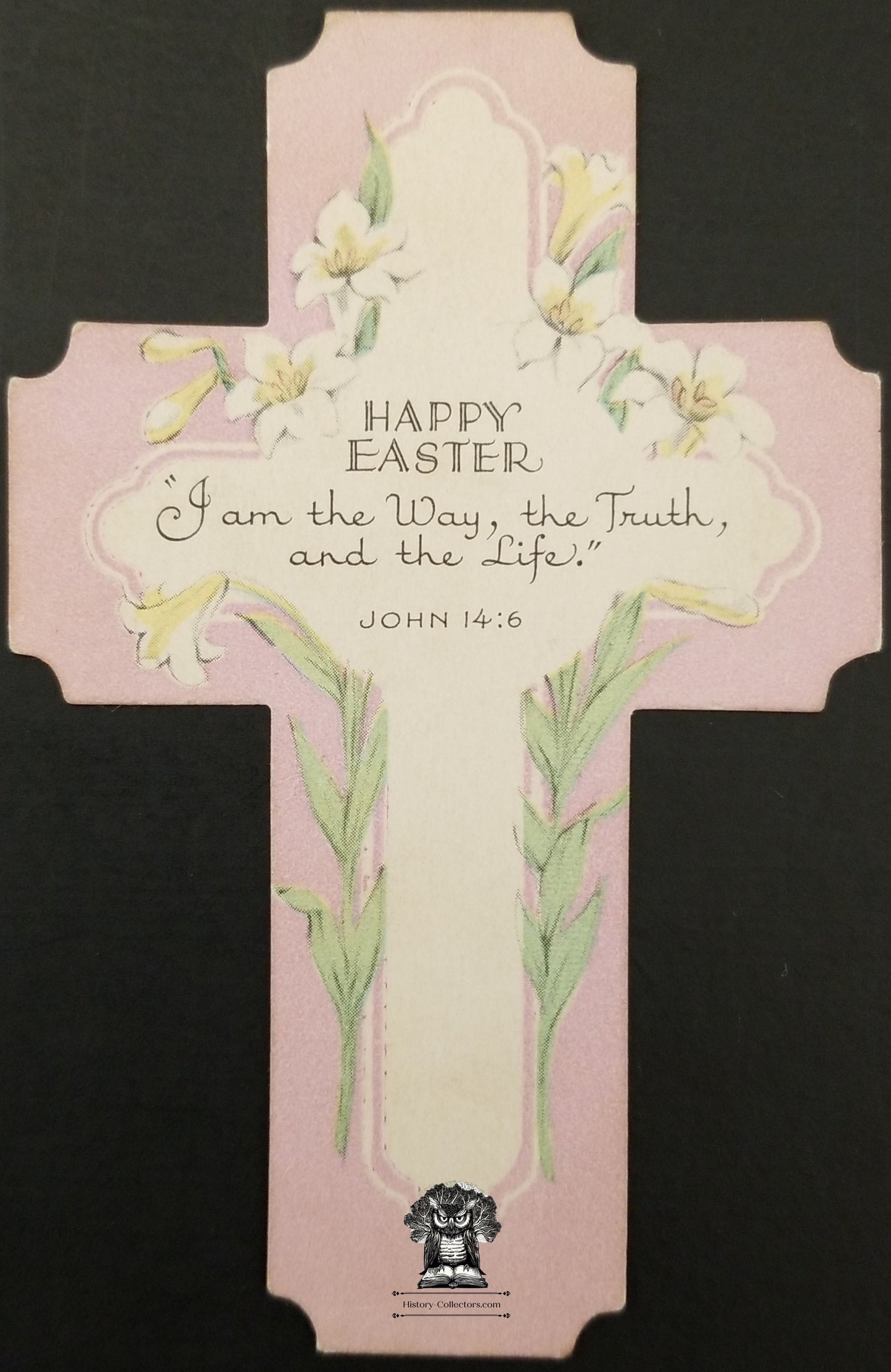 Easter Cross Christian Card Bible Bookmark John 14:6 - Zion Mothers League