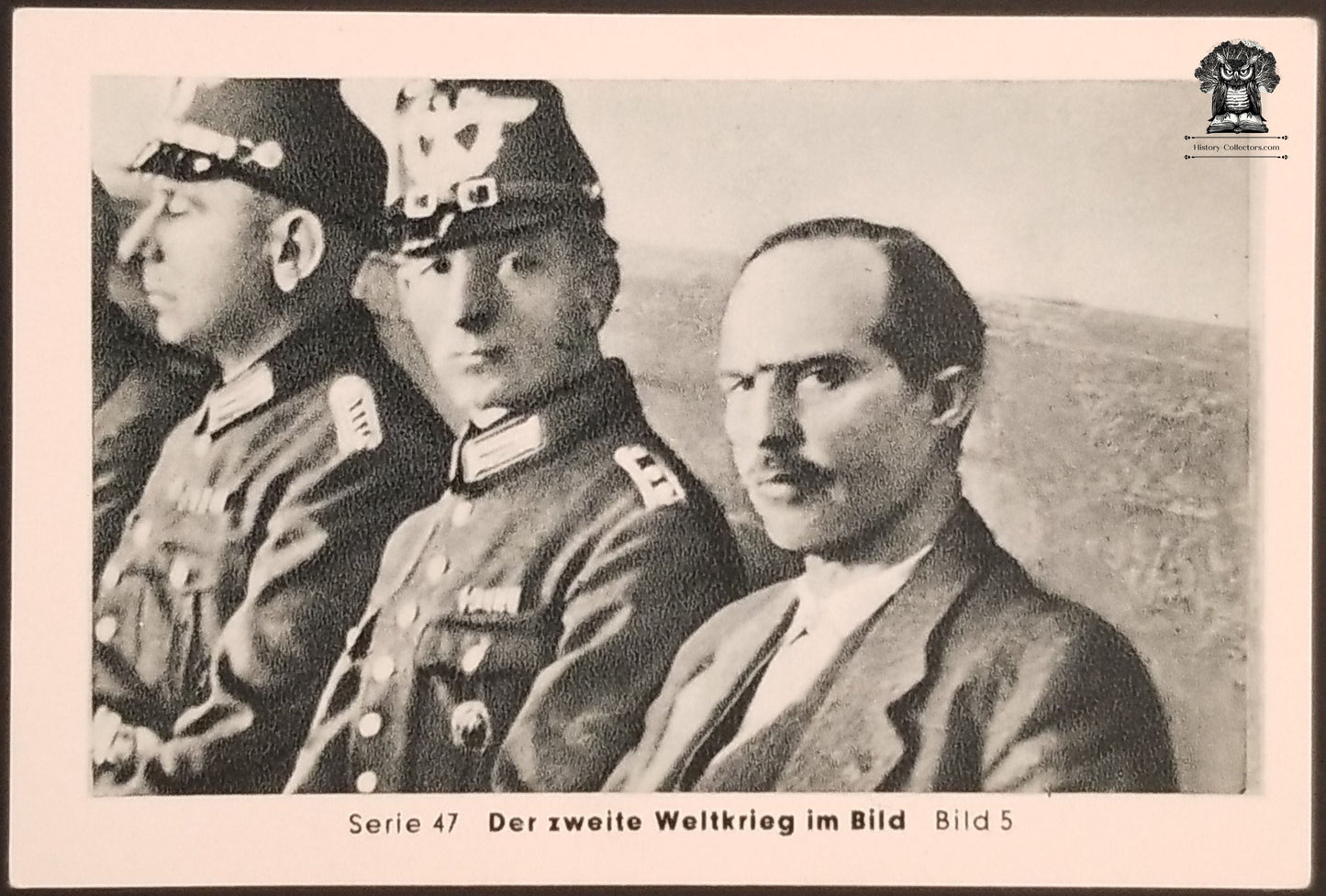 Eilebrecht Cigarettes Advertising Trade Card - WWII German Berlin Paul von Haase