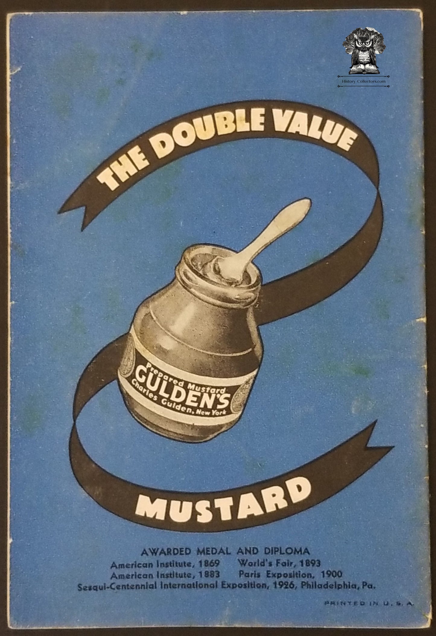 Gulden's Mustard Advertising Recipe Cookbook Booklet - Bright Ideas