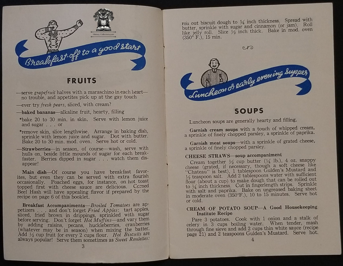 Gulden's Mustard Advertising Recipe Cookbook Booklet - Bright Ideas