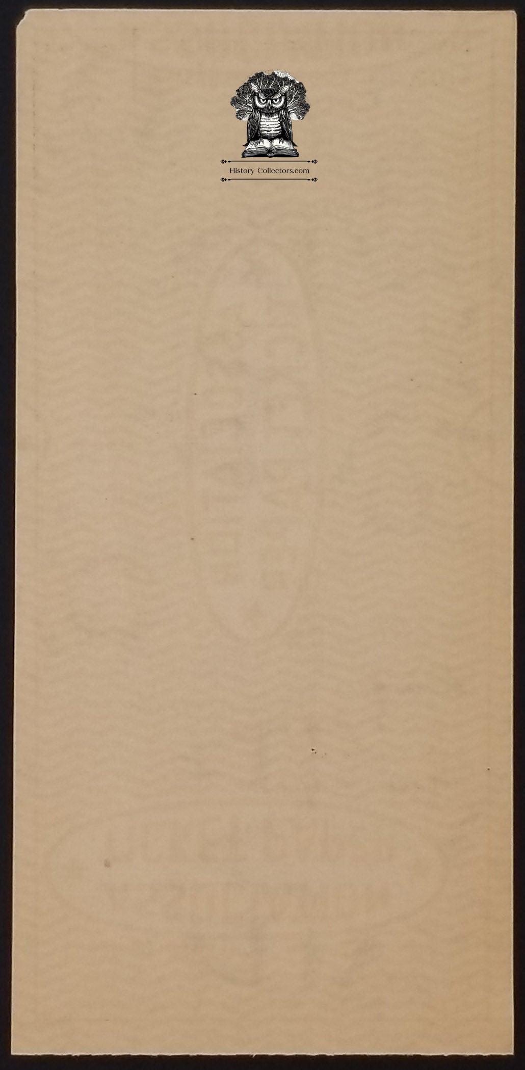Pennsylvania Railroad Coach Reservation Coupon PRR Penn Station Rand McNally