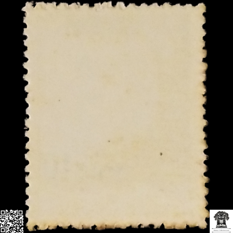 Pre-1948 Jewish National Fund KKL JNF Fundraising Label Cinderella Stamp - Blue Theodor Herzl - Star Of David - Zionism - Judaica