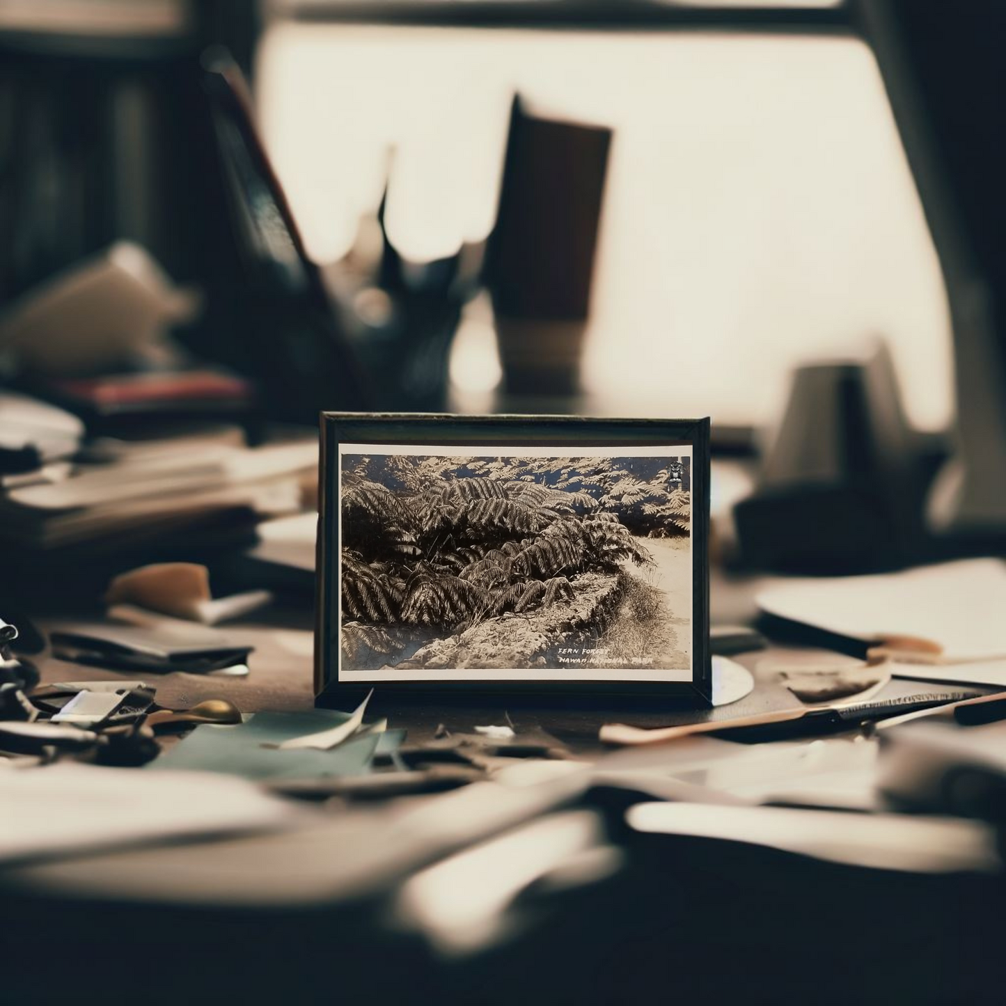 RPPC Picture Postcard - Fern Forest Hawaii National Park District of Puna - AZO Stamp Box