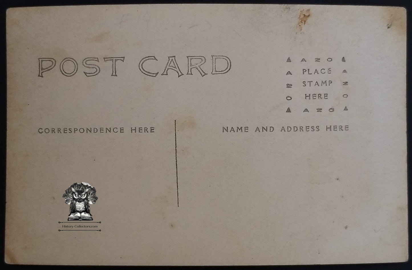 RPPC Picture Postcard - Male Children Edwardian Fashion Clothing - AZO Stamp Box