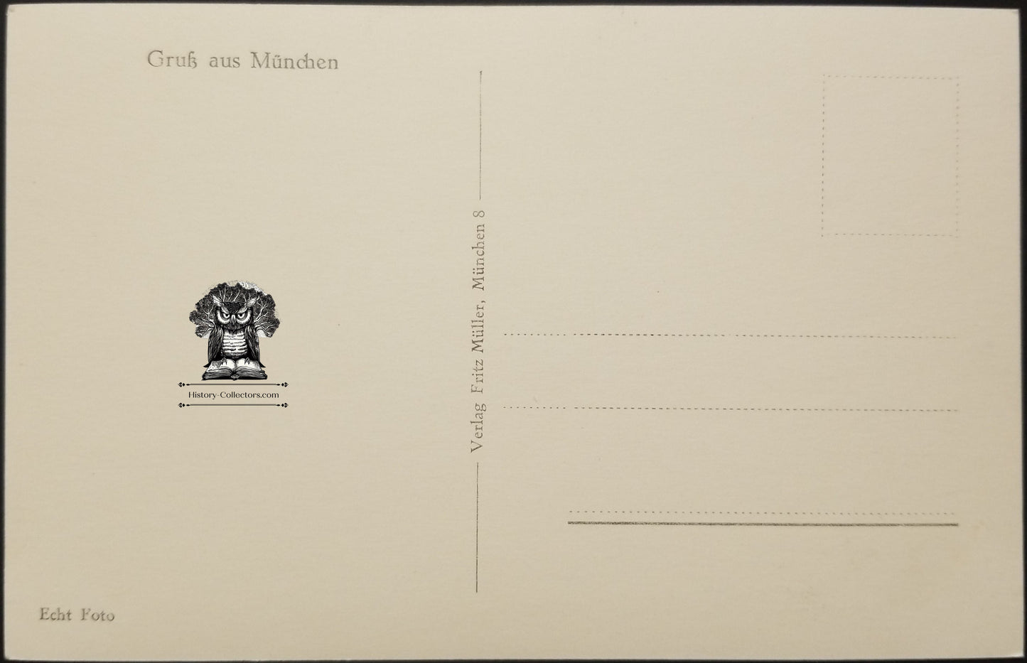 RPPC Picture Postcard - Peter's Church Munich Germany - Old Peter Viktaulienmarkt Roman Catholic