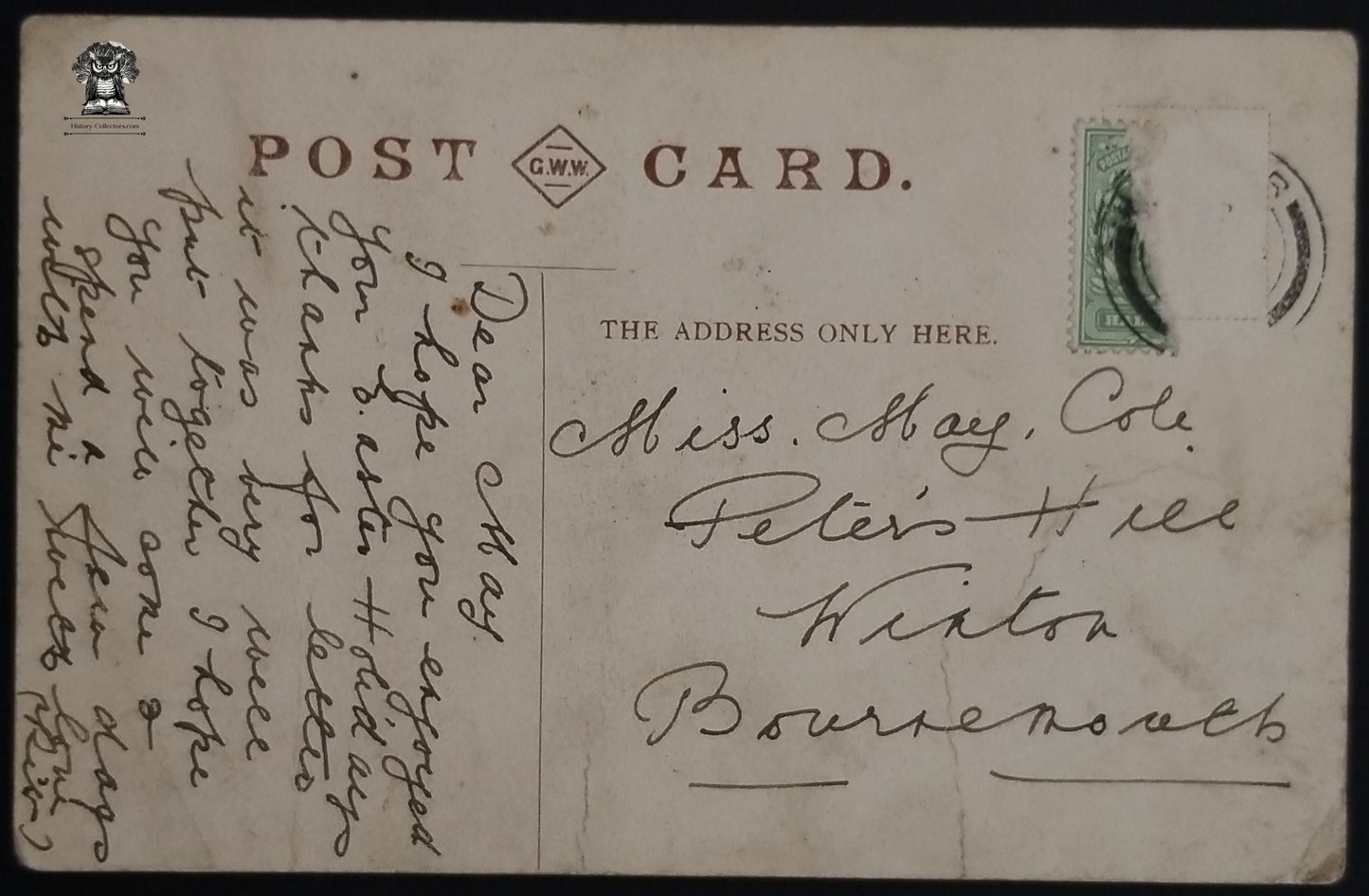 RPPC Picture Postcard - The Copper Horse Statue George III Long Walk Windsor Castle UK