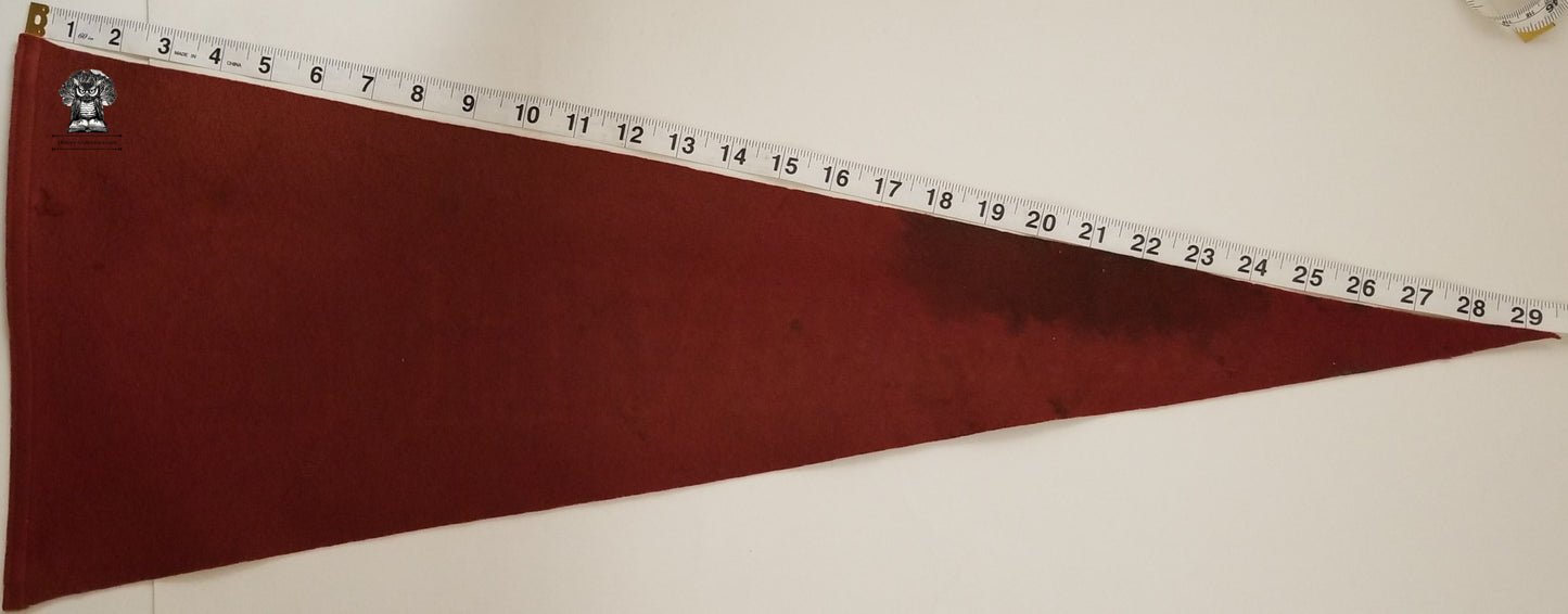 Vintage Harvard University Coat Of Arms Pennant - Cambridge MA