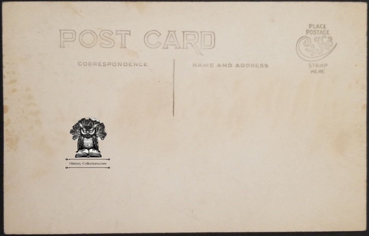 c1904 RPPC Picture Postcard - Americana Children Family Estate Photo - Edwardian Fashion - CYKO Stamp Box