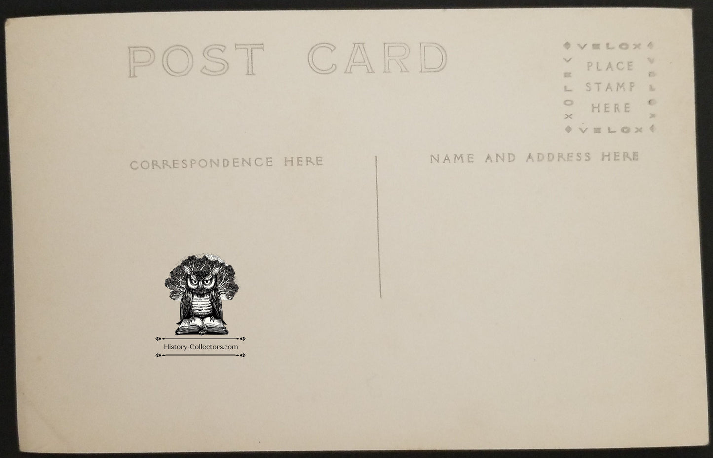 c1907 RPPC Picture Postcard - Urban Building Disaster - Tornado Storm Fire Damage - VELOX Stamp Box