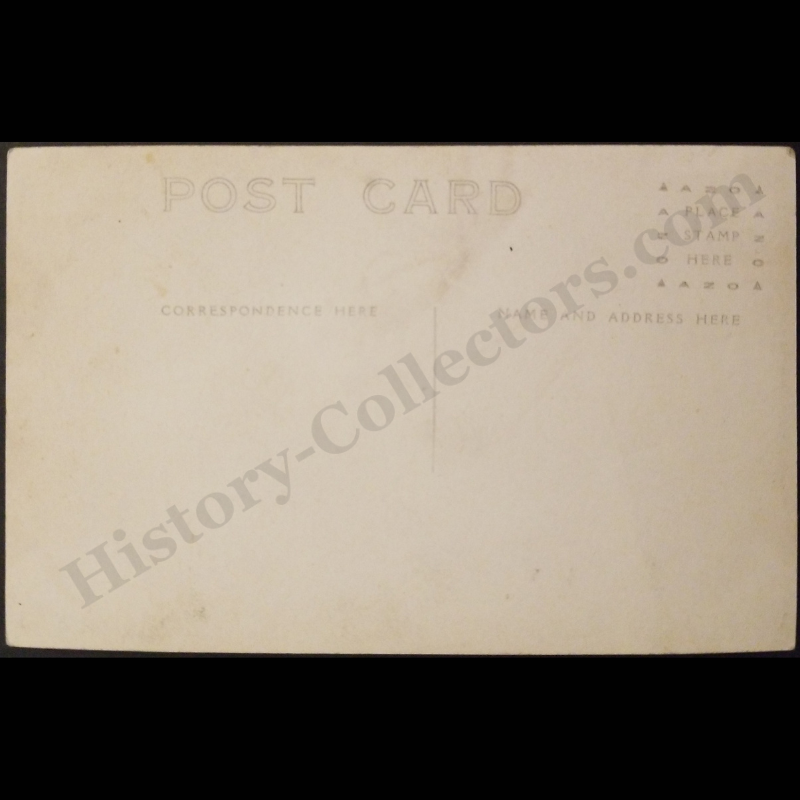 c1907 Woman Studio Portraiture RPPC Real Photo Postcard - Edwardian Fashion - Unidentified - AZO Stamp Box - Progressive Era