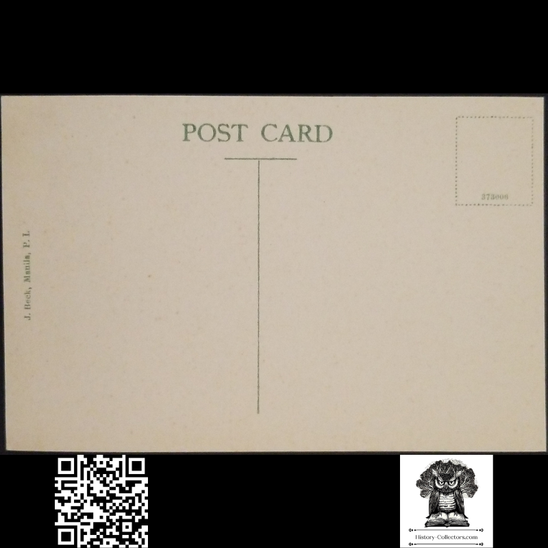 c1910 Bagobos Lamboadga Philippine Islands Postcard - Lumad Tribe - J. Beck Photographer - American Colonial Period