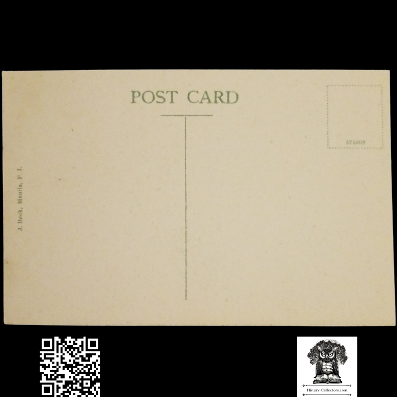 c1910 Native Laundry Manila Philippine Islands Postcard - Pasig River - Puente de España Bridge Of Spain - J. Beck Photographer - American Colonial Period