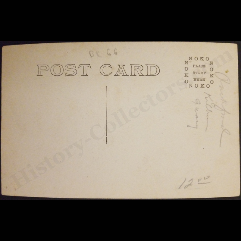 c1915 Kids Swimming In Quarry RPPC Real Photo Postcard - Rural Summer Americana - NOKO Stamp Box - WWI Era