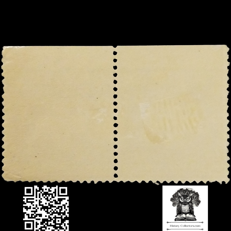 c1920 White Cross Save Youth From Dope Cinderella Poster Stamp - Temperance Prohibition Movement - Moral Reform - Horizontal Pair