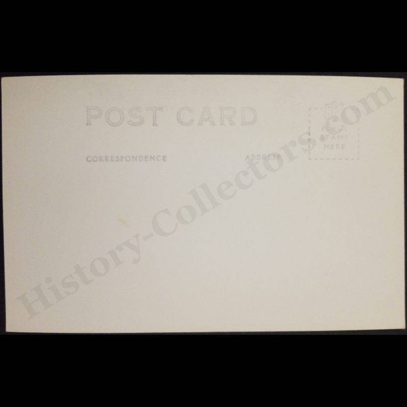 c1930 1889 Fort Bridger Wyoming Illustration RPPC Real Photo Postcard - Sanborn X-968 - EKC (Eastman Kodak Company) Stamp Box - Great Depression Era