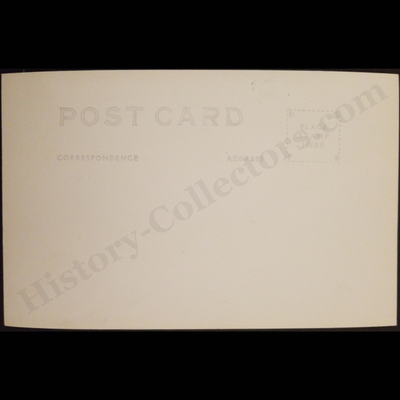 c1935 Grand Coulee Dam Construction RPPC Real Photo Postcard - Columbia River Washington State - Grant County - DOPS Stamp Box - New Deal Great Depression Era