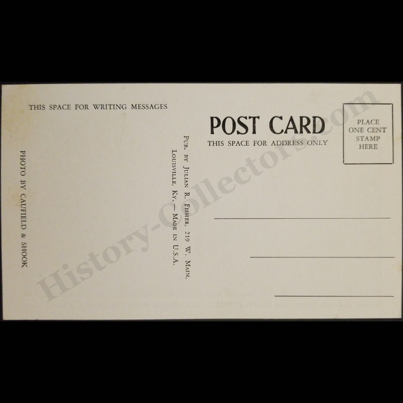 c1937 Julian R. Fisher Louisville Kentucky Ohio River Flood Postcard (Not RPPC)- Belknap Hardware And Manufacturing Company Complex - Electrical Infrastructure - Caufield & Shook Photograph