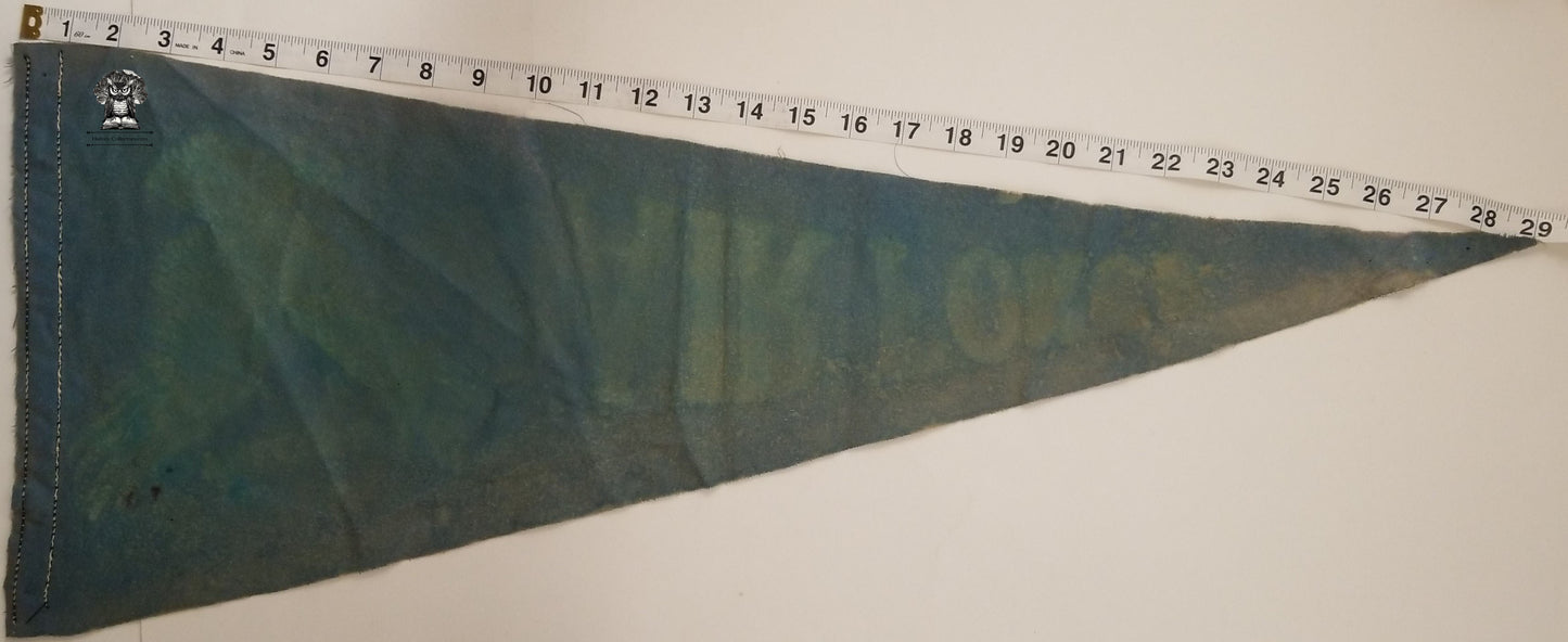 c1950s United States Air Force Academy Falcons Pennant - Lowry AF Base Colorado - NCAA Collegiate