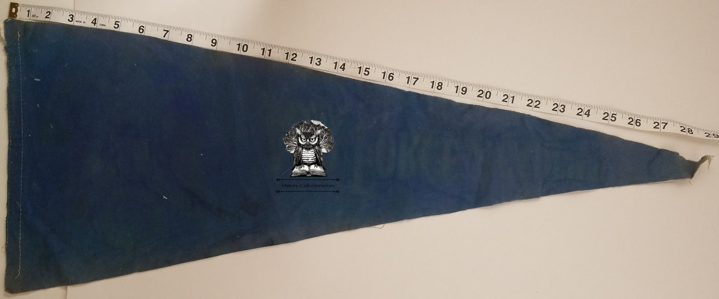 c1950s United States Air Force Academy Pennant - Lowry AF Base Colorado - Korean War Era E Pluribus Unum Logo