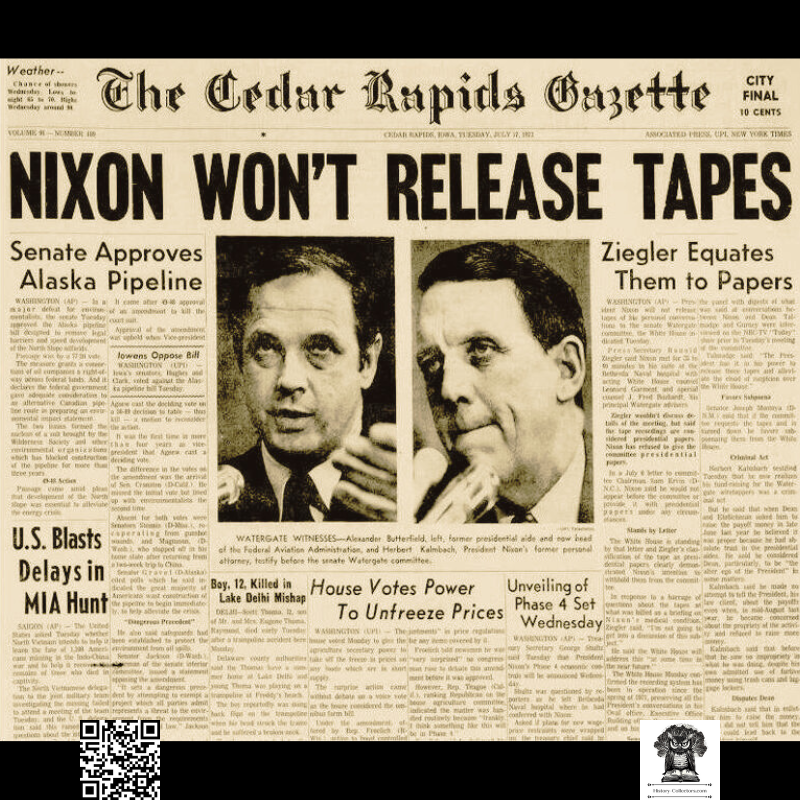 Watergate And Political Scandals Era 1972-1974