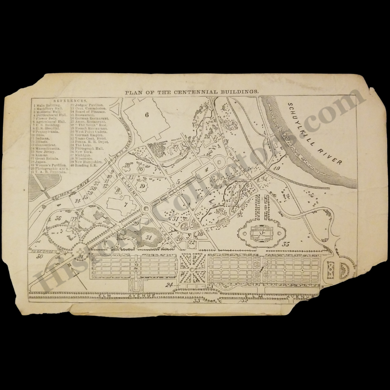 1876 Public Ledger Almanac Philadelphia Centennial Year Newspaper World's Fair