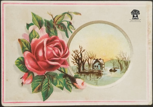 1887 Sacramento CA YMCA Happy New Year Membership Reminder Trade Card