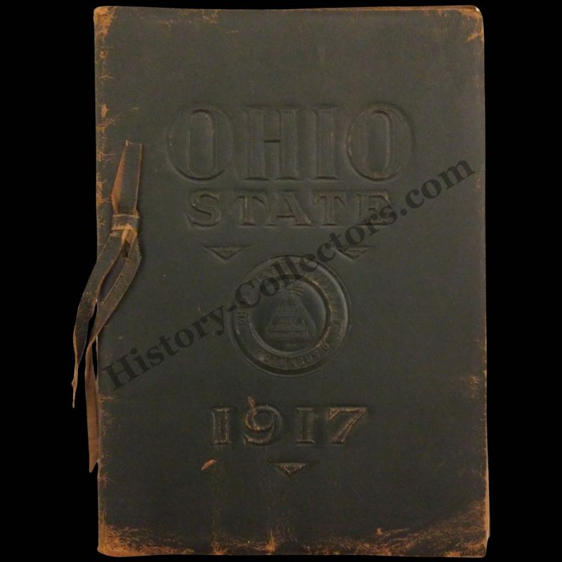 1917 Ohio State University Commencement Week Program Booklet - Graduate List - WWI Era
