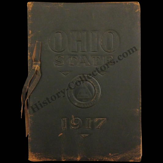 1917 Ohio State University Commencement Week Program Booklet - Graduate List - WWI Era
