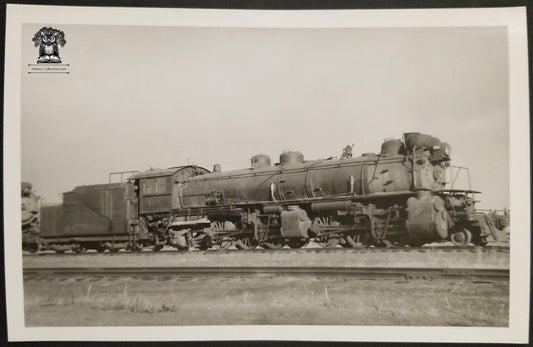 1948 RPPC Picture Postcard - CB&Q Railroad Steam Engine Train 4101 -  Denver Colorado - Kindig Photographer