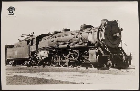 1950 RPPC Picture Postcard - CC&S Railroad Coal Steam Engine 907 - Sedalia Colorado - Photographer Bob Robert Andrews