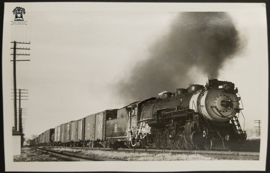 1950 RPPC Picture Postcard - C&S Railroad Coal Steam Engine 904 - Wolhurst Colorado - Bob Andrews Photographer