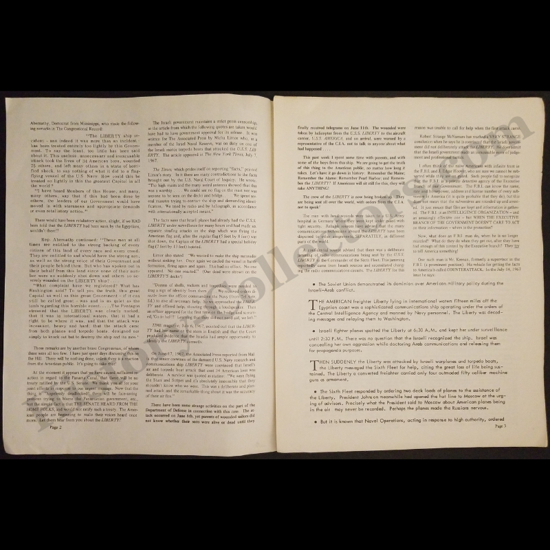 1967 Richard Cotten Conservative Newsletter - USS Liberty Attack - Israel Six-Day War - Cold War Era - Volume 5 - August 23-25 - Bakersfield California - Anti-Zionist Ideology - Ready For Framing